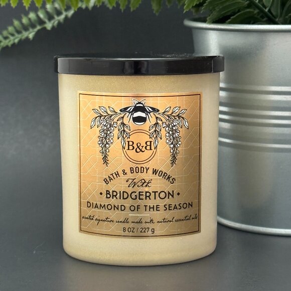 BBW Bridgerton Collaboration Diamond Of The Season Bath & Body Works Candle - Picture 1 of 10